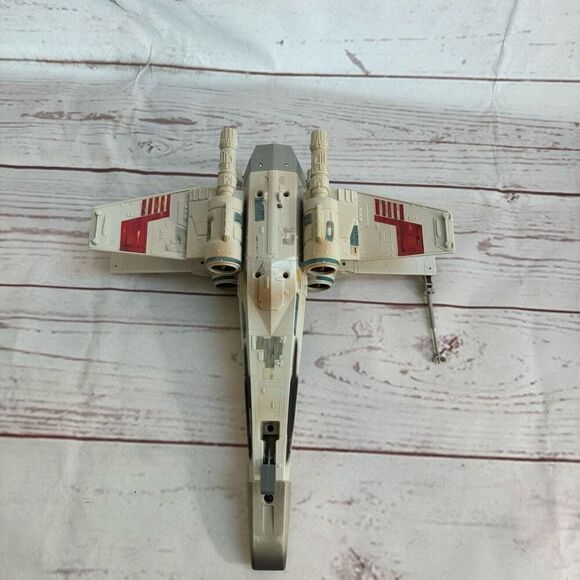 Star Wars Power of the Force X-Wing Battle Damaged Tonka 1995 Incomplete - Picture 8 of 10